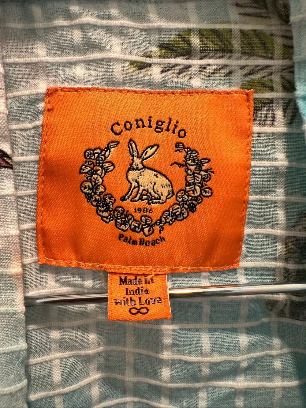 Coniglio Palm Beach Tie-Front Kimono Cropped Top - Picture 4 of 5